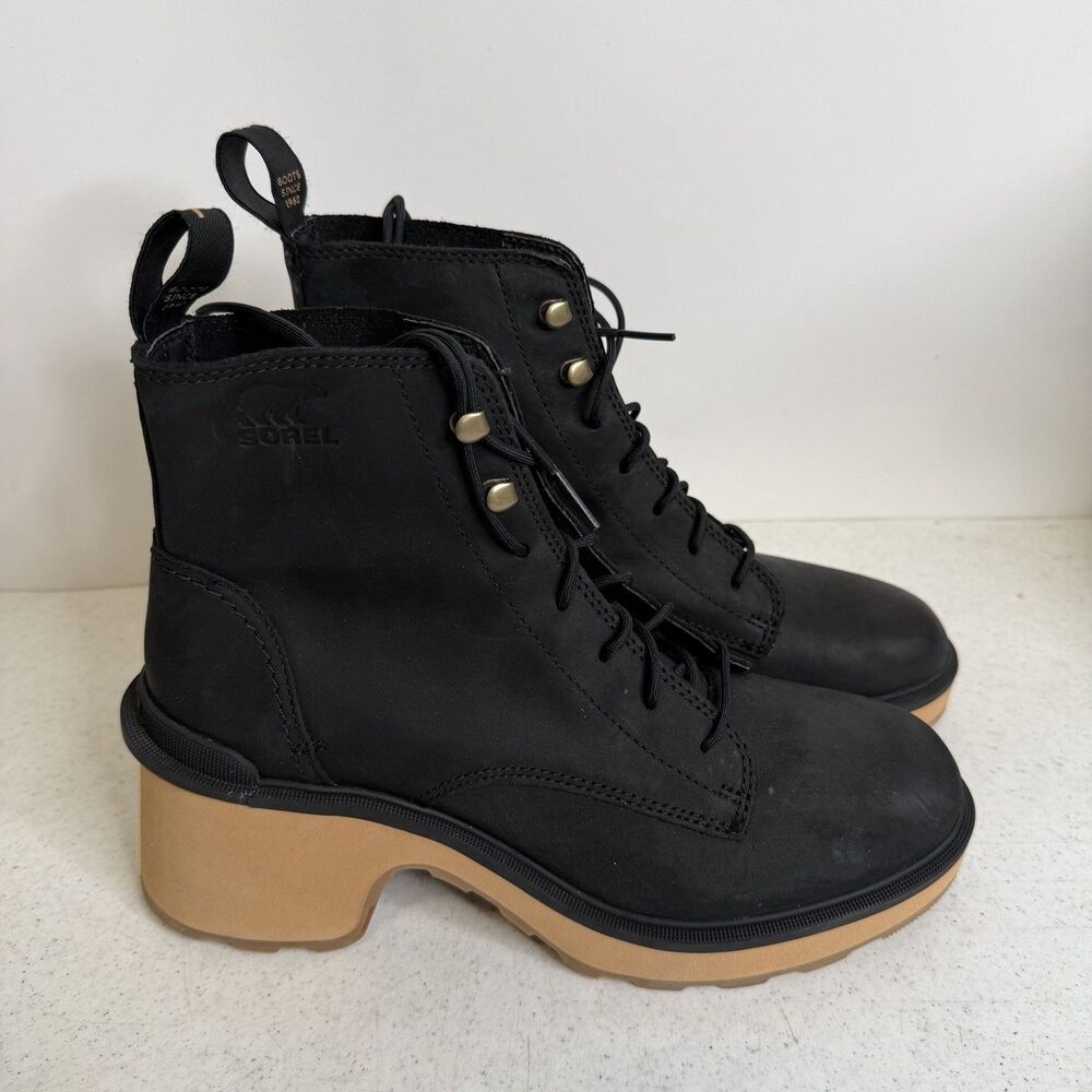 Sorel Hi-Line Lace Up Heel Boots